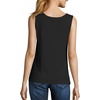image:imageHanes Womens Shirts Womens MiniRibbed Cotton Tank Tops Womens Sleeveless TShirts Womens TanksBlack