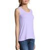 image:imageHanes Womens Shirts Womens MiniRibbed Cotton Tank Tops Womens Sleeveless TShirts Womens TanksLilac Wash