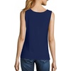 image:imageHanes Womens Shirts Womens MiniRibbed Cotton Tank Tops Womens Sleeveless TShirts Womens TanksNavy