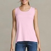image:imageHanes Womens Shirts Womens MiniRibbed Cotton Tank Tops Womens Sleeveless TShirts Womens TanksPaleo Pink