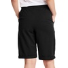 image:imageHanes Womens Shorts French Terry Bermuda Pocket Shorts Jersey Knit Fleece Shorts Womens Bermuda Shorts 11Black