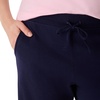 image:imageHanes Womens Shorts French Terry Bermuda Pocket Shorts Jersey Knit Fleece Shorts Womens Bermuda Shorts 11Navy