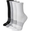 image:imageHanes Womens Socks 4pack Absolute Active Cushioned Moisturewicking Best Womens Socks Crew Ankle and No ShowGray