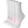 image:imageHanes Womens Socks 4pack Absolute Active Cushioned Moisturewicking Best Womens Socks Crew Ankle and No ShowWhite