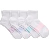 image:imageHanes Womens Socks 4pack Absolute Active Cushioned Moisturewicking Best Womens Socks Crew Ankle and No ShowWhite