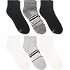 image:imageHanes Womens Socks Lightweight Breathable Socks No Show and Super No Show 6PackAssorted Black  White