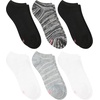 image:imageHanes Womens Socks Lightweight Breathable Socks No Show and Super No Show 6PackBlackGrey
