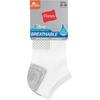 image:imageHanes Womens Socks Lightweight Breathable Socks No Show and Super No Show 6PackWhite