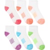 image:imageHanes Womens Socks Lightweight Breathable Socks No Show and Super No Show 6PackWhite Assorted  6 Pack