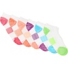 image:imageHanes Womens Socks Lightweight Breathable Socks No Show and Super No Show 6PackWhite With Color Pops