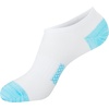 image:imageHanes Womens Socks Lightweight Breathable Socks No Show and Super No Show 6PackWhite With Color Pops