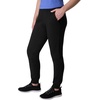 image:imageHanes Womens Sweatpants  EcoSmart Fleece Joggers  OpenBottom Pocketless PullOn Lounge Pants  Reg amp Petite SizesEbony