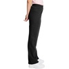 image:imageHanes Womens Sweatpants  EcoSmart Fleece Joggers  OpenBottom Pocketless PullOn Lounge Pants  Reg amp Petite SizesEbony