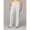 image:imageHanes Womens Sweatpants  EcoSmart Fleece Joggers  OpenBottom Pocketless PullOn Lounge Pants  Reg amp Petite SizesLight Steel