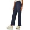 image:imageHanes Womens Sweatpants  EcoSmart Fleece Joggers  OpenBottom Pocketless PullOn Lounge Pants  Reg amp Petite SizesNavy Heather