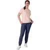 image:imageHanes Womens Sweatpants  EcoSmart Fleece Joggers  OpenBottom Pocketless PullOn Lounge Pants  Reg amp Petite SizesNavy Heather