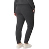 image:imageHanes Womens Sweatpants  EcoSmart Fleece Joggers  OpenBottom Pocketless PullOn Lounge Pants  Reg amp Petite SizesSlate Heather