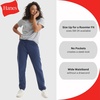 image:imageHanes Womens Sweatpants EcoSmart Fleece Joggers Pocketless Cinched Leg Sweatpants for Women 30Pale Pink