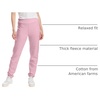 image:imageHanes Womens Sweatpants EcoSmart Fleece Joggers Pocketless Cinched Leg Sweatpants for Women 30Pale Pink