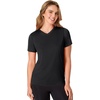 image:imageHanes Womens TShirt 5Pack Sport Cool Dri VNeck Performance Tees MoistureWicking Sun ProtectionBlack  Grey Heather  Navy Heather 