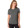 image:imageHanes Womens TShirt 5Pack Sport Cool Dri VNeck Performance Tees MoistureWicking Sun ProtectionBlack  Grey Heather  Navy Heather 