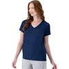image:imageHanes Womens TShirt 5Pack Sport Cool Dri VNeck Performance Tees MoistureWicking Sun ProtectionNavy  1 Pack