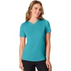 image:imageHanes Womens TShirt 5Pack Sport Cool Dri VNeck Performance Tees MoistureWicking Sun ProtectionPeri Blue  Teal Ivy  Wow Pink  Light Blue