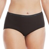 image:imageHanes Womens Underwear Pack 10Pack FullCoverage Cotton Blend Panties MoistureWicking Underwear for Women10pack Black Brief
