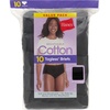 image:imageHanes Womens Underwear Pack 10Pack FullCoverage Cotton Blend Panties MoistureWicking Underwear for Women10pack Black Brief