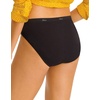 image:imageHanes Womens Underwear Pack 10Pack FullCoverage Cotton Blend Panties MoistureWicking Underwear for Women10pack Black Hicut