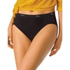 image:imageHanes Womens Underwear Pack 10Pack FullCoverage Cotton Blend Panties MoistureWicking Underwear for Women10pack Black Hicut