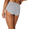 image:imageHanes Womens Underwear Pack 10Pack FullCoverage Cotton Blend Panties MoistureWicking Underwear for WomenPinkBlackGrey HeatherNavyTea FloralWhite Brief