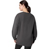 image:imageHanes mens Comfortwash Garment Dyed SweatshirtNew Railroad Gray