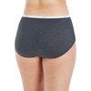 image:imageHanes womens HiCut Panties Pack Lightweight Cotton HiCuts 6Pack Retired Colors May VaryAssorted Ribbed Heathers Brief
