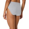 image:imageHanes womens HiCut Panties Pack Lightweight Cotton HiCuts 6Pack Retired Colors May VaryWhitePinkBlackGrey HeatherNavyTea Floral Hicut
