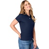 image:imageHanes womens Performance Polo Single or 3Pack Sport Cool DRI MoistureWicking Polo Shirt 40 UPF ProtectionNavy  1 Pack