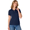 image:imageHanes womens Performance Polo Single or 3Pack Sport Cool DRI MoistureWicking Polo Shirt 40 UPF ProtectionNavy