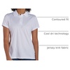image:imageHanes womens Performance Polo Single or 3Pack Sport Cool DRI MoistureWicking Polo Shirt 40 UPF ProtectionWhite  1 Pack