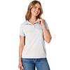 image:imageHanes womens Performance Polo Single or 3Pack Sport Cool DRI MoistureWicking Polo Shirt 40 UPF ProtectionWhite
