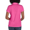 image:imageHanes womens Performance Polo Single or 3Pack Sport Cool DRI MoistureWicking Polo Shirt 40 UPF ProtectionWow Pink