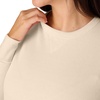 image:imageJUST MY SIZE Womens Plus Size Sweatshirt Ecosmart Fleece Pullover With VnotchChampagne Frost
