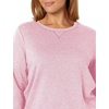 image:imageJUST MY SIZE Womens Plus Size Sweatshirt Ecosmart Fleece Pullover With VnotchPale Pink