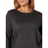 image:imageJUST MY SIZE Womens Plus Size Sweatshirt Ecosmart Fleece Pullover With VnotchSlate Heather