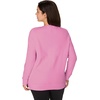 image:imageJUST MY SIZE Womens Plus Size Sweatshirt Ecosmart Fleece Pullover With VnotchSpirited Pink