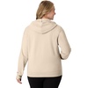 image:imageJUST MY SIZE womens Just My Size Zipup Fleece Womens Hoodie Ecosmart Hooded Sweatshirt Plus SizeChampagne Frost