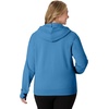 image:imageJUST MY SIZE womens Just My Size Zipup Fleece Womens Hoodie Ecosmart Hooded Sweatshirt Plus SizeDenim Blue