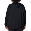 image:imageJUST MY SIZE womens Just My Size Zipup Fleece Womens Hoodie Ecosmart Hooded Sweatshirt Plus SizeEbony