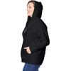 image:imageJUST MY SIZE womens Just My Size Zipup Fleece Womens Hoodie Ecosmart Hooded Sweatshirt Plus SizeEbony