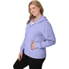 image:imageJUST MY SIZE womens Just My Size Zipup Fleece Womens Hoodie Ecosmart Hooded Sweatshirt Plus SizePeri Blue