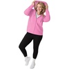 image:imageJUST MY SIZE womens Just My Size Zipup Fleece Womens Hoodie Ecosmart Hooded Sweatshirt Plus SizeSpirited Pink